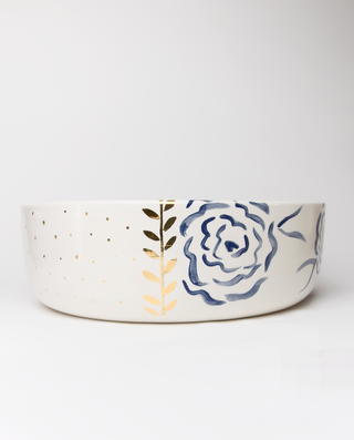 Royal Blue salad bowl