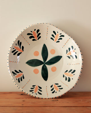 HANDCRAFTED CERAMIC SERVING PLATTER