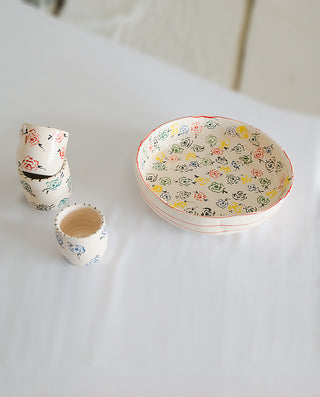 Roses Salad Bowl