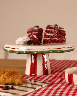 Christmas cake stand