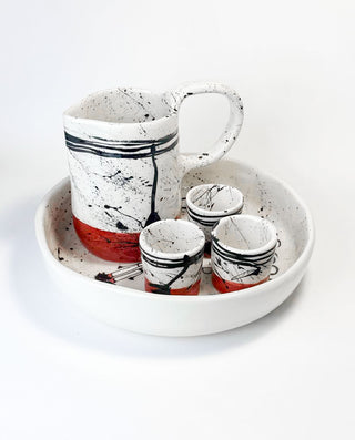 Table Styling WITH Modern Ceramics FROMT I AM GREEK COLLECTIVE SERIES