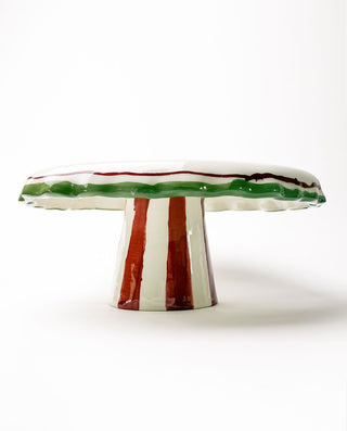 Handcrafted ceramic cake stand