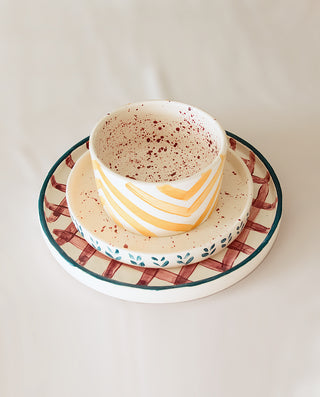 ONE OF A KIND HANDMADE CERAMIC BOWL FOR SALE