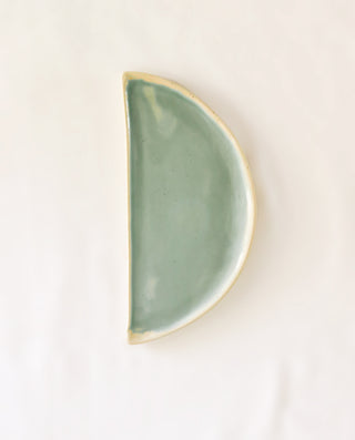 Handcrafted "half" side plate