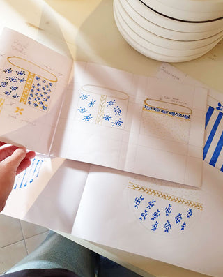 Greek artisan pottery