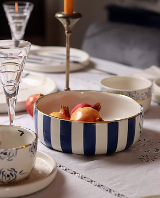 ΧΕΙΡΟΠΟΙΗΤΟ ΚΕΡΑΜΙΚΟ ΜΠΟΛ ΜΕ ΧΡΥΣΗ ΛΕΠΤΟΜΕΡΕΙΑ