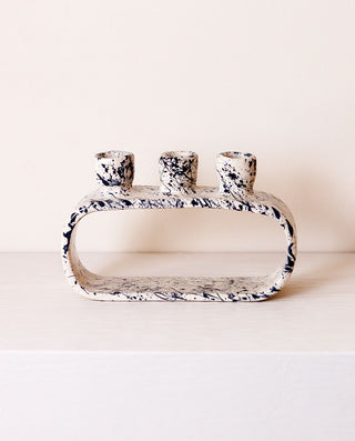 contemporary handmade ceramic candlestick home décor