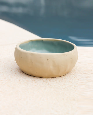 handcrafted ceramic stoneware  bowl 
