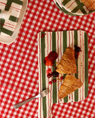 handmade Christmas platter
