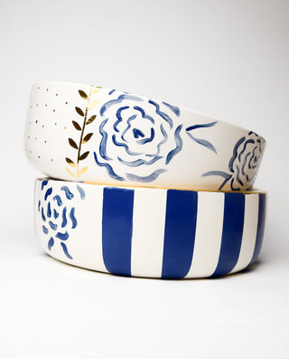 luxury Greek ceramic salad bowls
