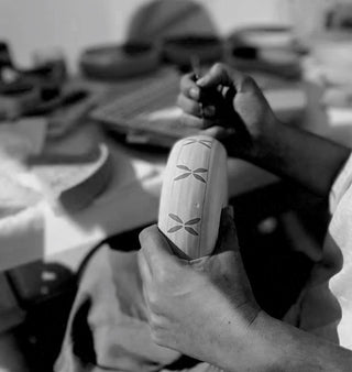 hand painted ceramics in Greece